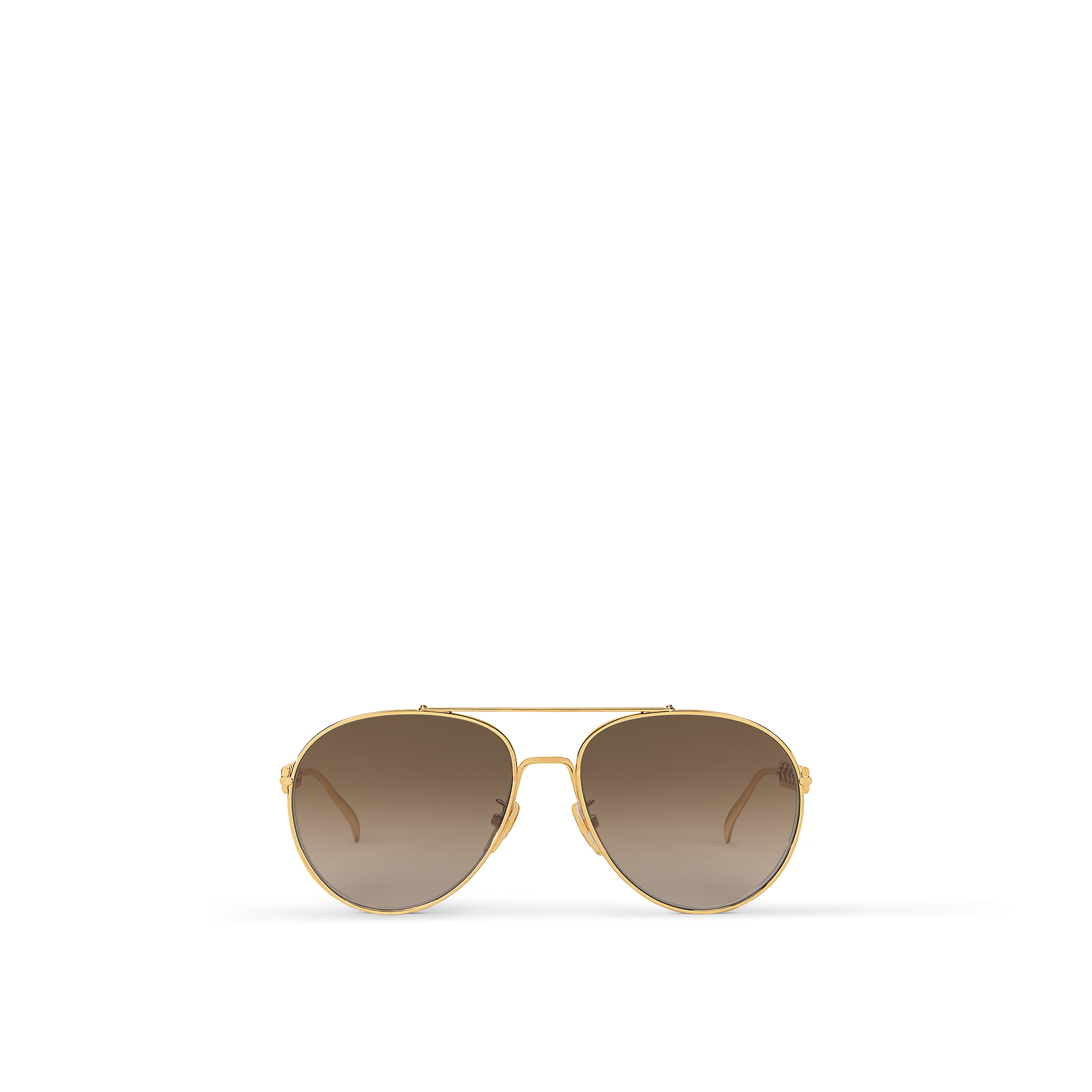 Gold louis sales vuitton glasses